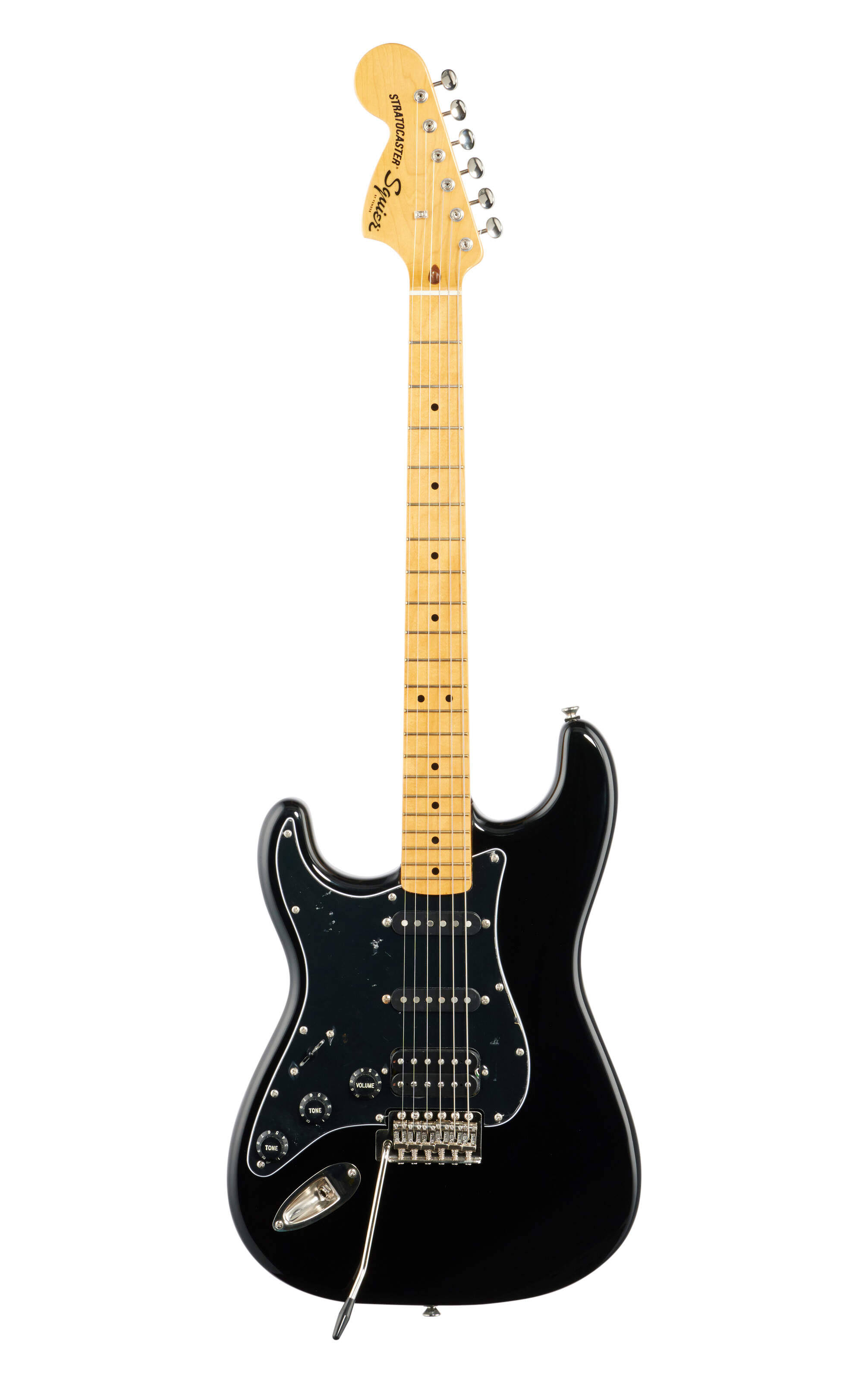 Squier Classic Vibe &70s Stratocaster HSS Left Handed Maple, Black