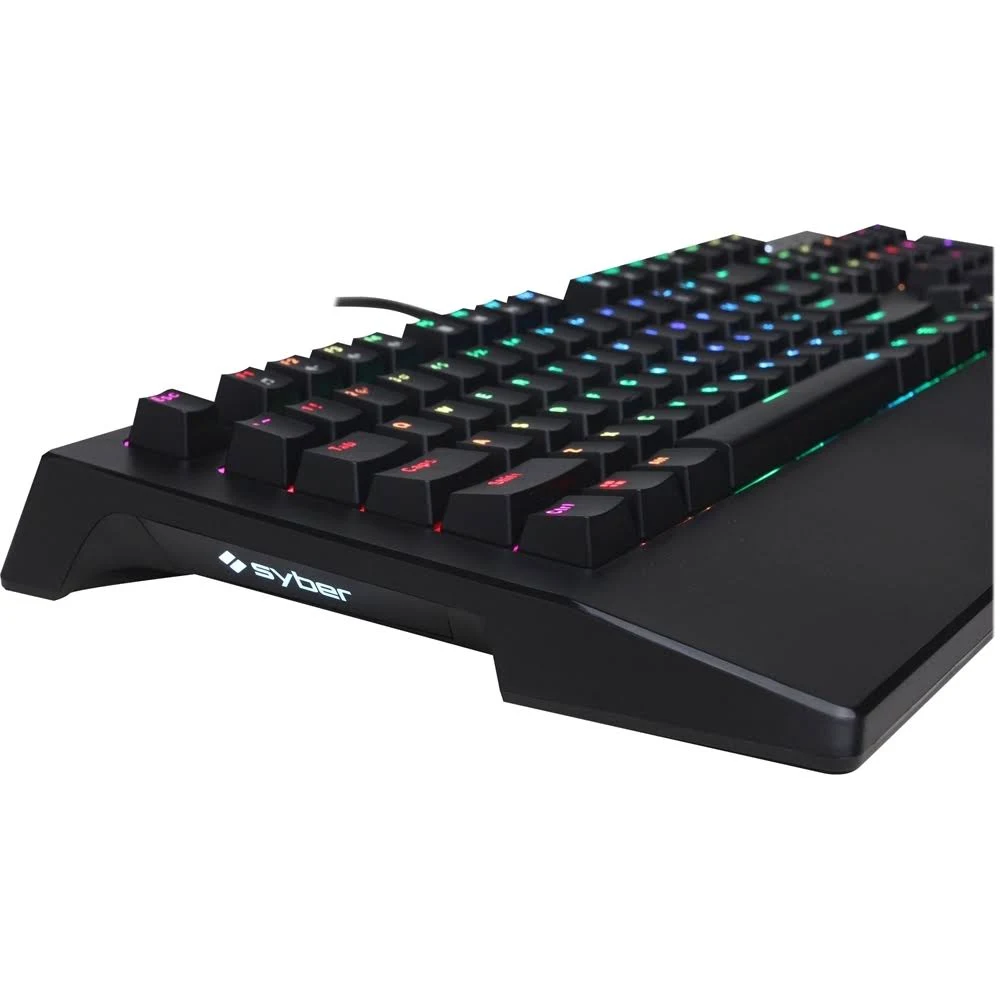 Cyberpowerpc Syber K1 RGB Mechanical Gaming Keyboard (Kontact Black)