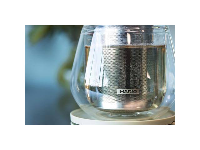 Hario Double Wall Glass Teapot, 500ml