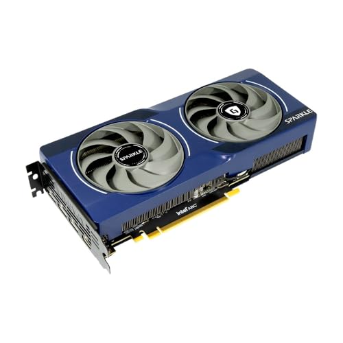 Sparkle Intel Arc B570 Guardian OC Graphics Card, 10GB GDDR6, Torn Cooling 2.0, Axial Fan, Breathing Light, Metal Backplate, SB570G-10GOC