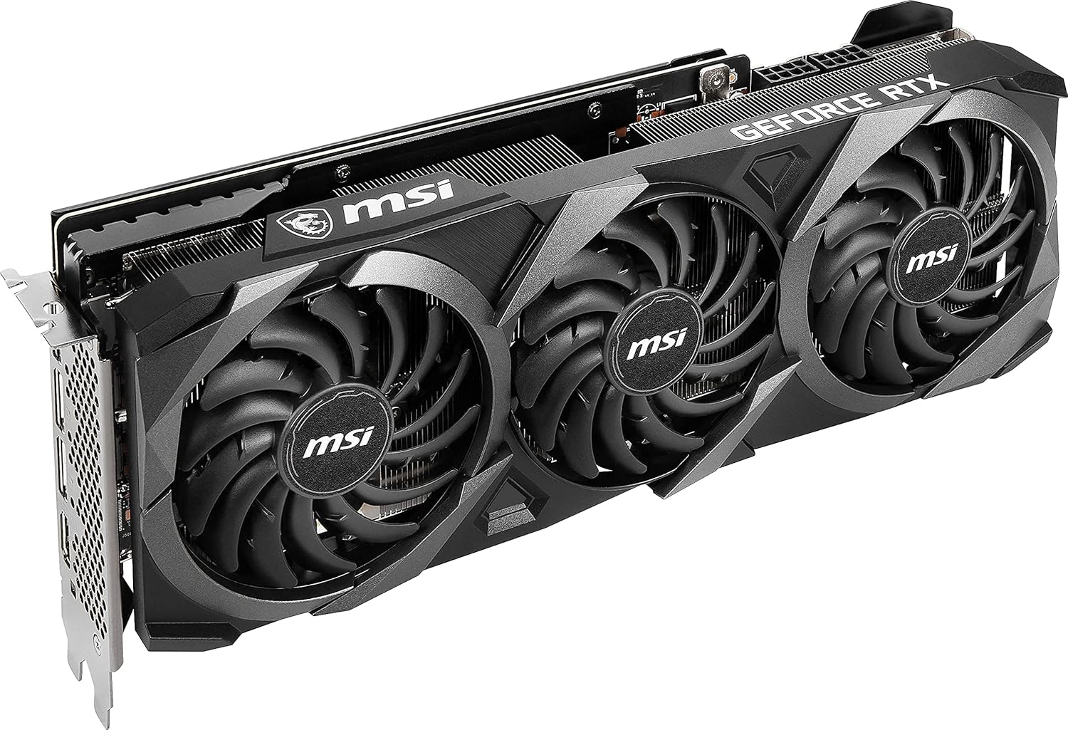 MSI Gaming GeForce RTX 3080 Ti Ventus 3X 12G OC - 12GB GDDR6X Graphic Card for PC Gaming, 320-Bit HDMI/DP, NVIDIA GPU, Tri-Frozr 2 Cooling, Ampere Architecture, Computer Video Graphics Card (Renewed)