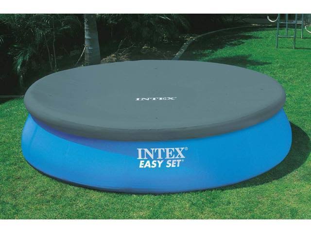 Intex 18& x 48x22 Inflatable Easy Set Above Ground Pool Set + Filter Cartridge (6)