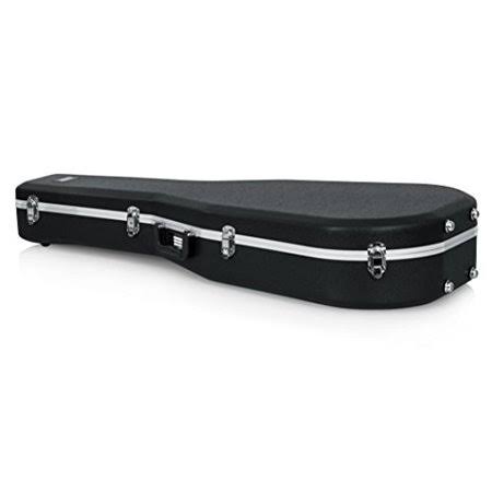 Gator Cases Deluxe ABS Molded Case for Dreadnought Style Acoustic Guitars (gc-dread), Black