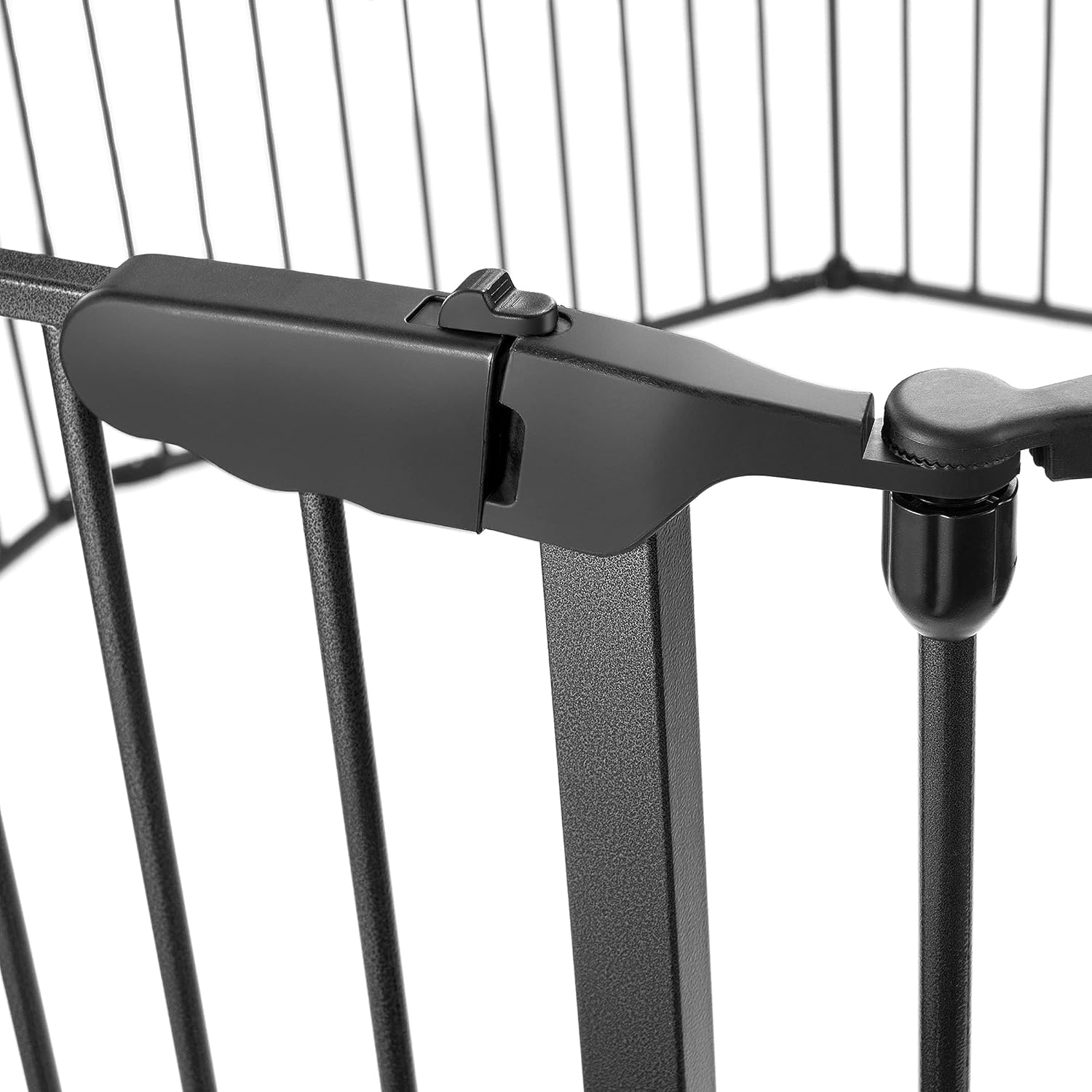 30-Inch-Tall Pet Exercise Playpen �C 6 Panel Folding Indoor/Outdoor Enclosure with Gate for Dogs, Puppies, Cats or Small Animals by Pet Trex,Black
