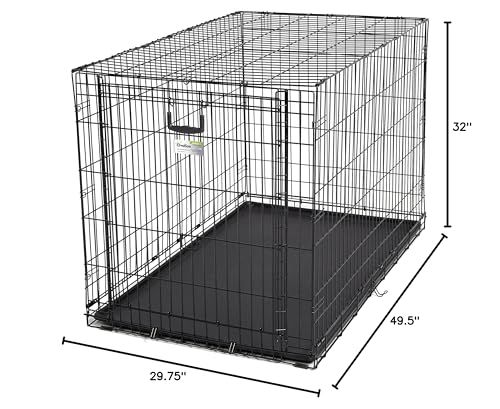 MidWest Homes for Pets Ovation Single Door Dog Crate, 42-Inch
