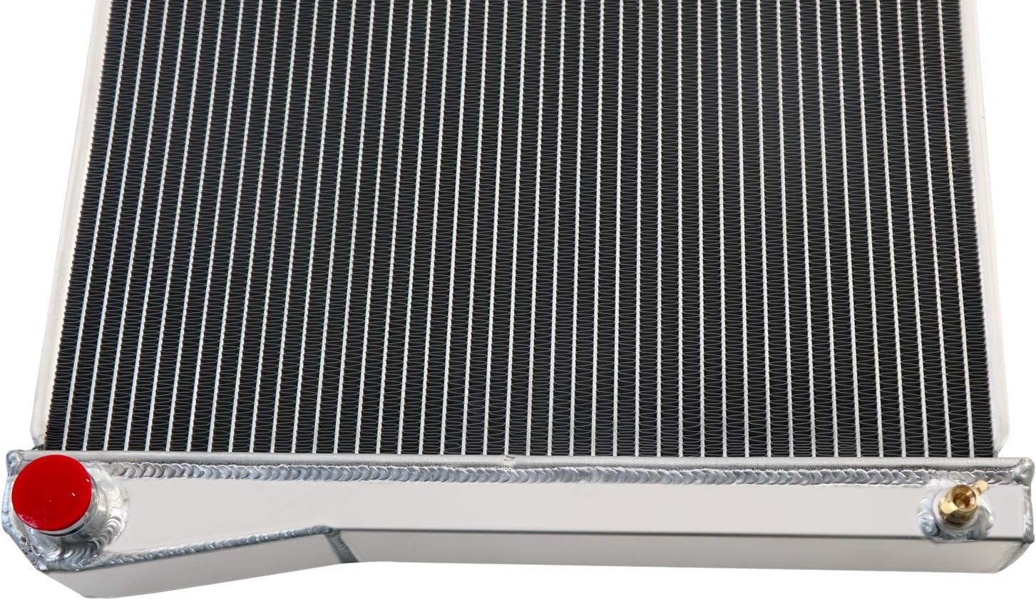 RadRace 4 Row Aluminum Radiator for 1991 1992 1993 Chevy Caprice Buick Roadmaster 91 92 93 Radiators 5.0L 5.7L V8 GAS