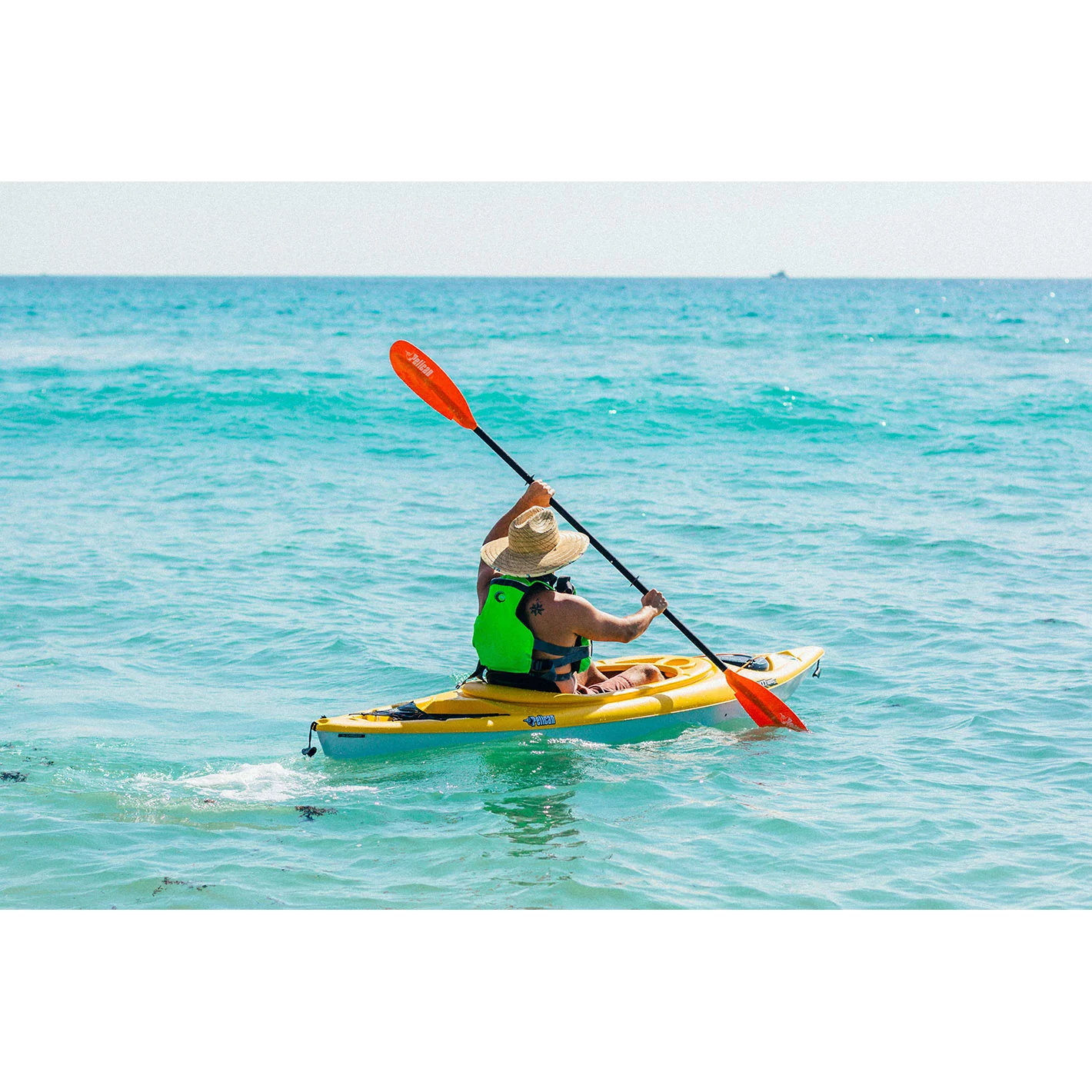 Pelican - Maxim 100X - Recreational Sit-In Kayak - 10 ft - Yellow
