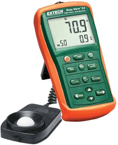 Extech EA33-NIST Light Meter with NIST