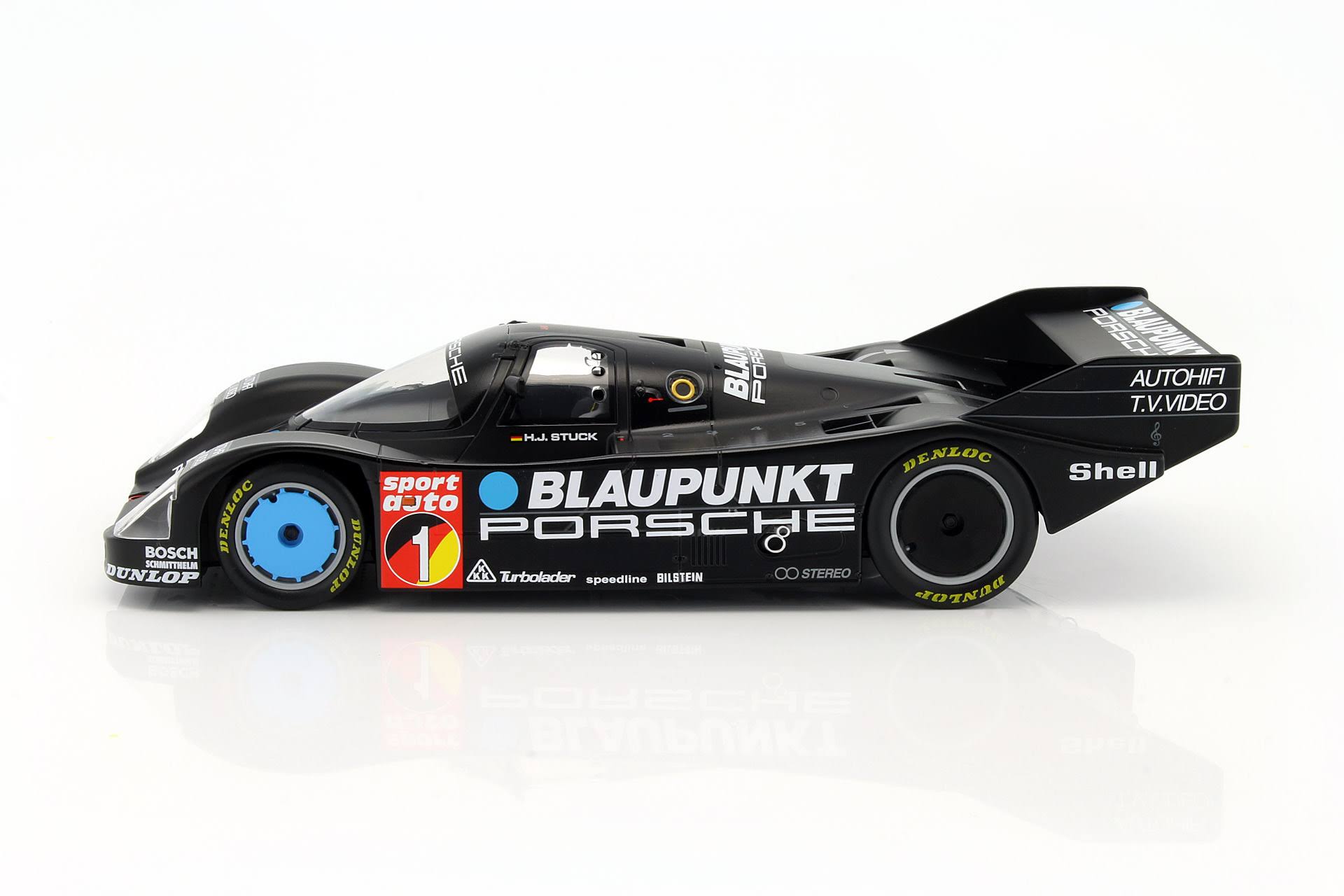 Norev 1/18 Scale Diecast - 187411 Porsche 962C Winner ADAC Nurburgring 1986