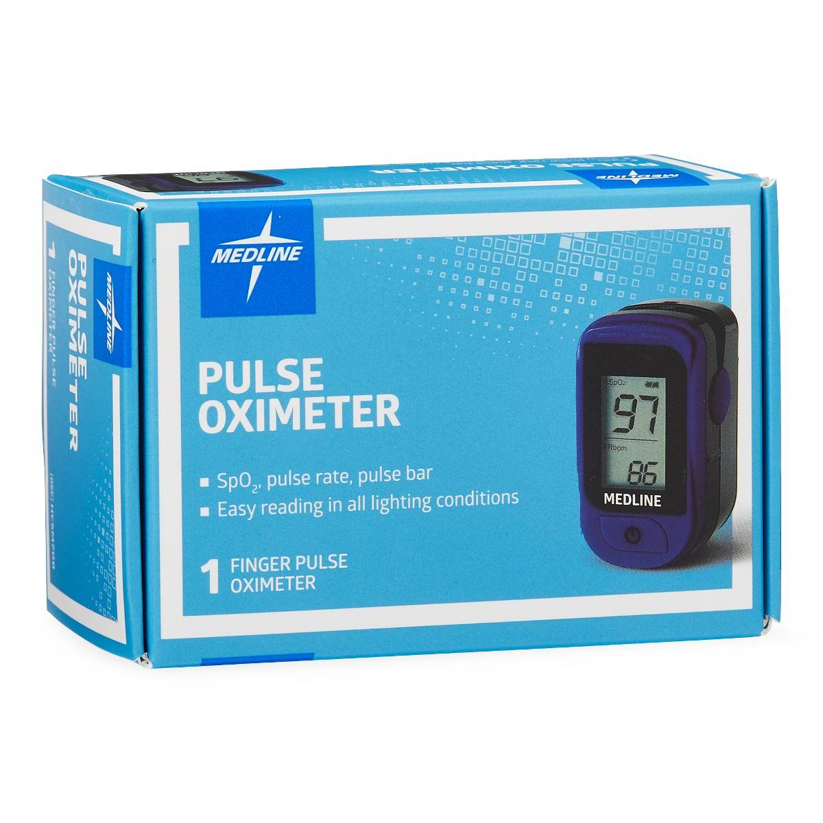 Medline Basic Finger Pulse Oximeter