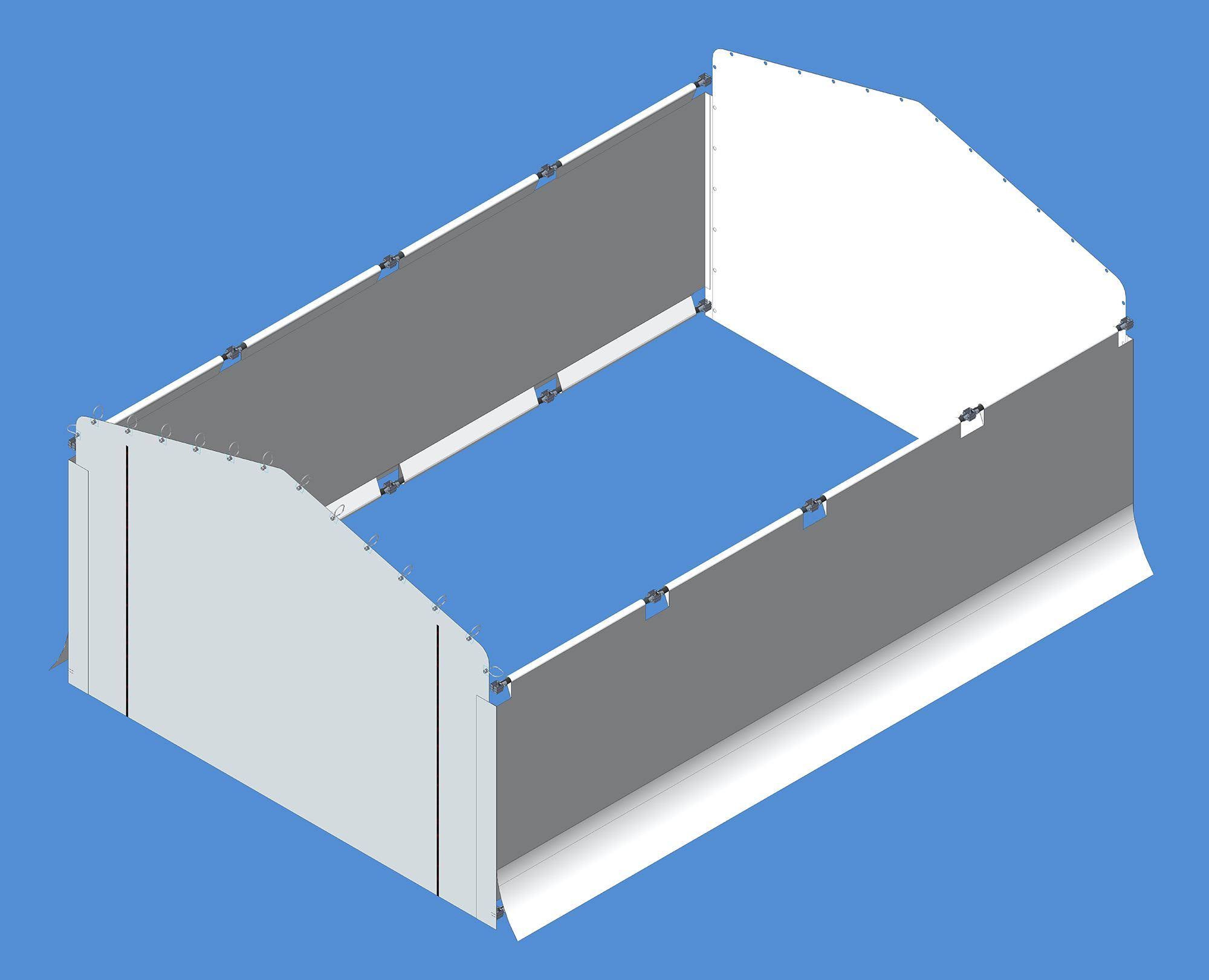 Arrow Enclosure Kit for 12 x 20 ft. Carport