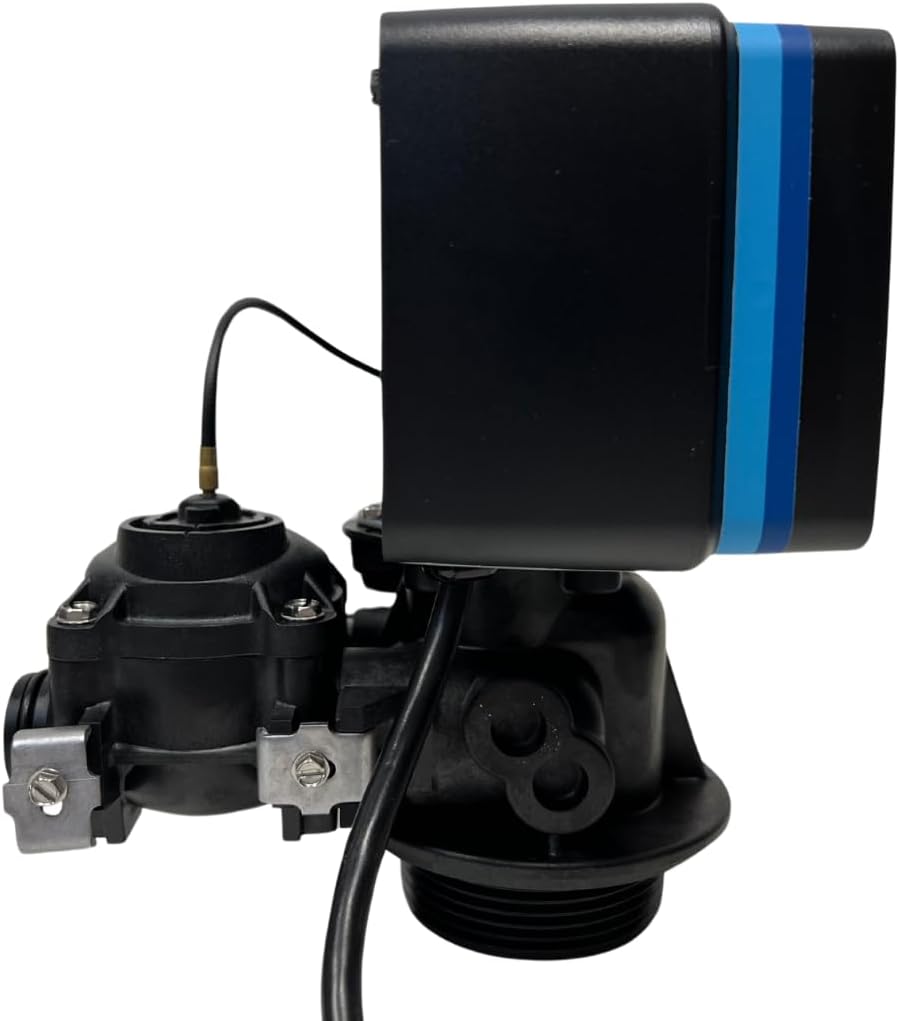 Fleck 5600 Analog Mechanical Metered Water Softener Replacement Valve - On Demand Head with Paddlewheel Meter