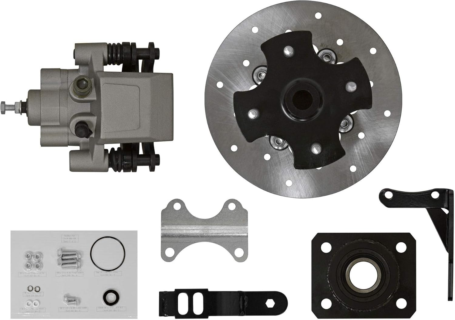 SuperATV Utility ATV Rear Disc Brake Conversion Kit for Honda 2x4 & 4x4 | See Fitment for Compatible Models
