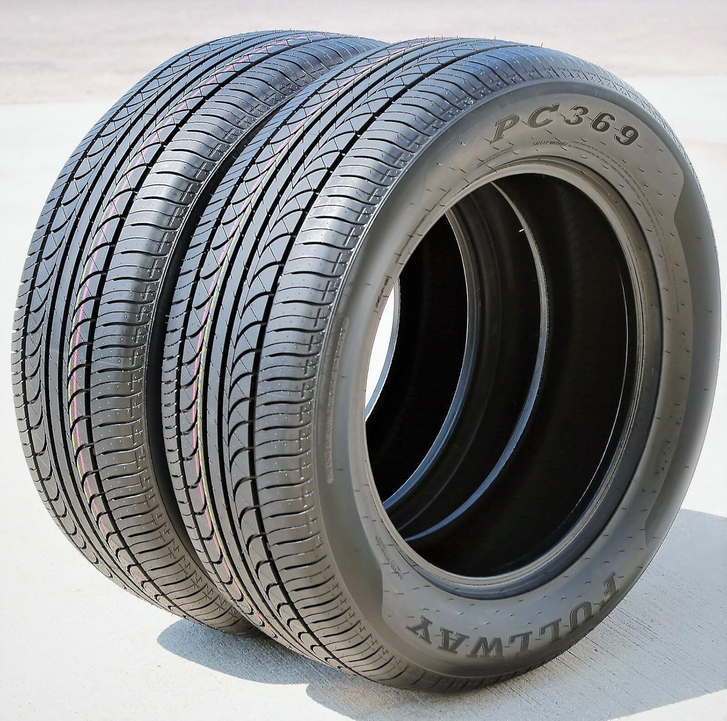 Set of 4 (FOUR) Fullway PC369 All-Season Passenger Car Performance Radial Tires-215/60R17 215/60/17 215/60-17 96H Load Range SL 4-Ply BSW Black Side Wall UTQG 380AA