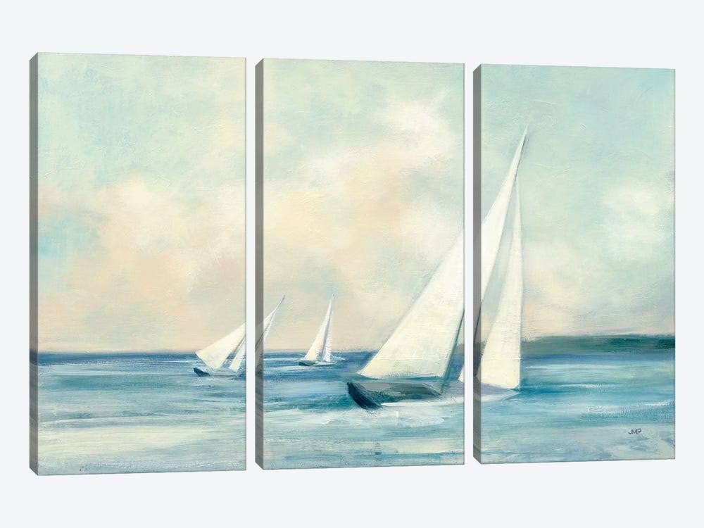 Julia Purinton Canvas Art Prints - Sailboats at Sunrisestyle u003E Oil Painting art)