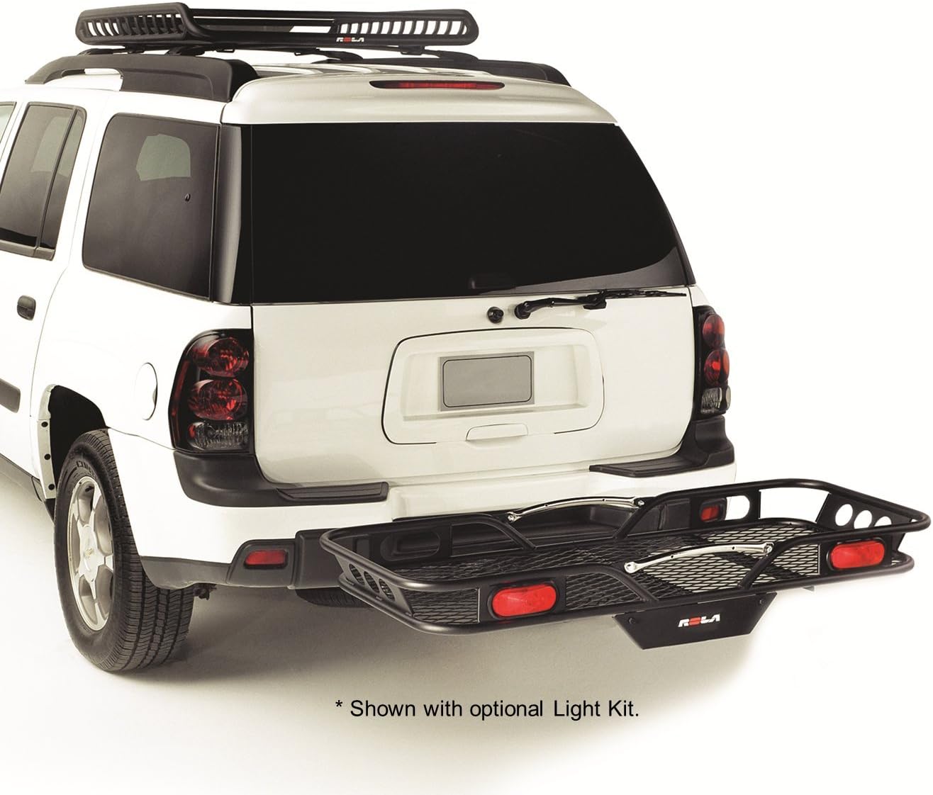 ROLA 59502 Vortex Steel Cargo Carrier, Hitch-Mount, High-Capacity Basket (2-Inch Receivers)