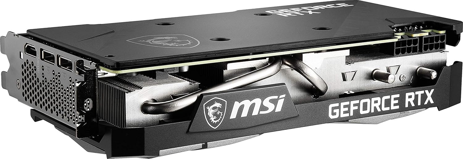 MSI Gaming GeForce RTX 3070 Ventus 2X 8G OC LHR 8GB GDRR6 256-Bit HDMI/DP Nvlink Torx Fan 2 Graphics Card for PC Gaming, NVIDIA GPU Video Card, Computer Graphics Cards for Gamers (Renewed)