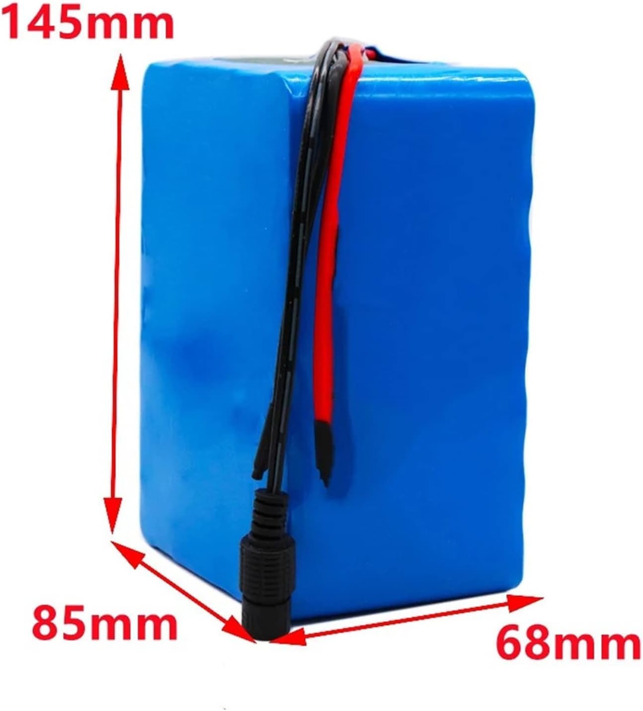 60V 20Ah Ebike Battery, 16S2P Li-Ion Battery Pack, for 750W 1000W Electric Bicycle Scooter Motor, with 30A BMS
