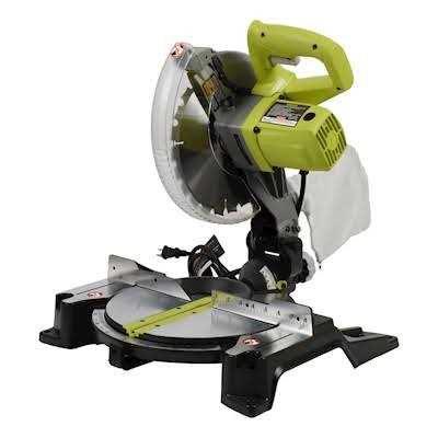 RYOBI 10 in. Compound Miter Saw with LED - Shop Hardware Tools Online Store