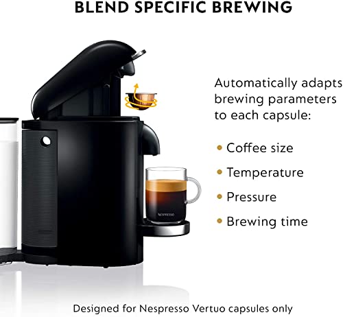 Nespresso VertuoPlus Coffee and Espresso Machine by Breville