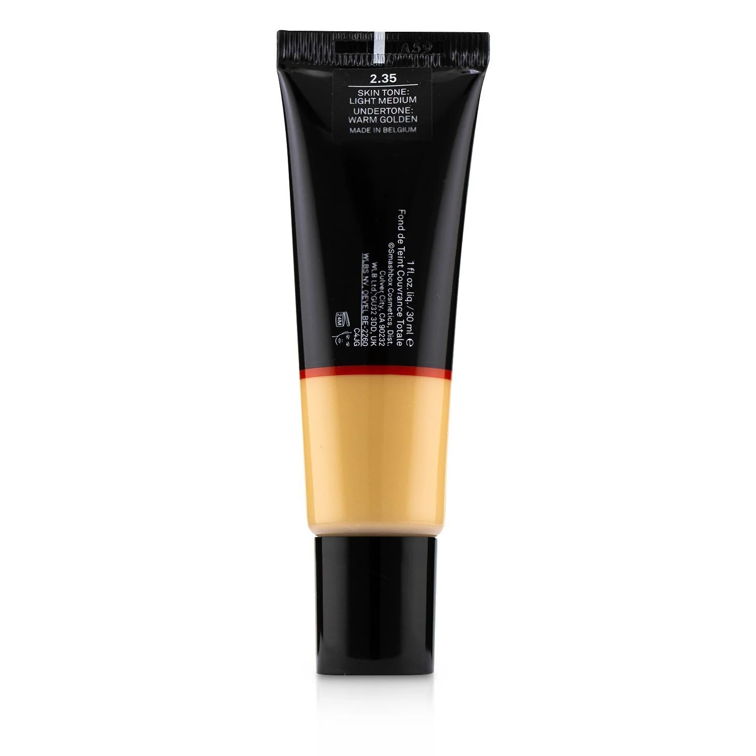 Smashbox Studio Skin Full Coverage 24 Hour Foundation - # 1 Fair With Cool Peach Undertone  30ml/1oz