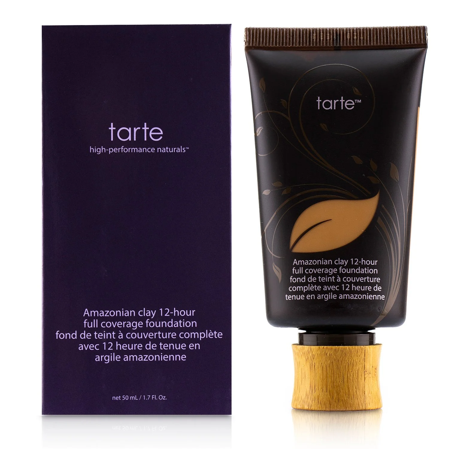 Tarte Amazonian Clay 12 Hour Full Coverage Foundation - # 42G Tan Golden  50ml/1.7oz
