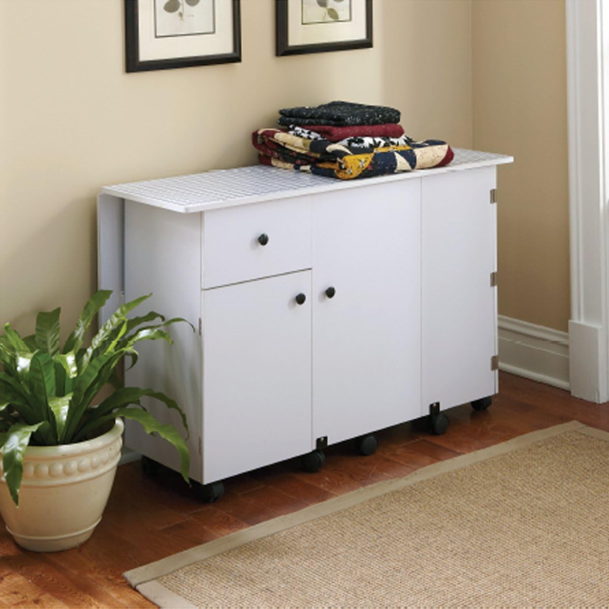 Sullivans Quilter's Design Table, White