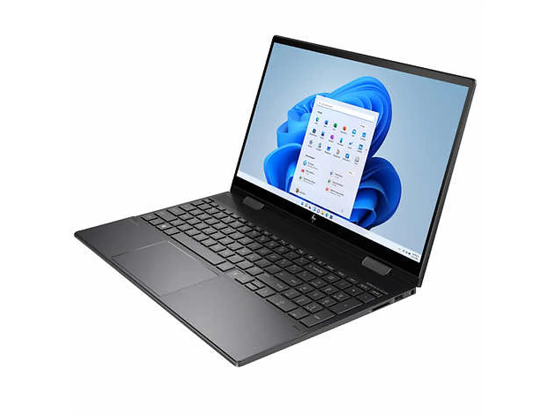 HP Envy x360 2-in-1 15.6" FHD Touchscreen Laptop Computer, AMD Ryzen 7-4700U Processor, 32GB RAM, 1TB PCIe SSD, Backlit Keyboard, AMD Radeon Graphics, Windows 10, Black, 32GB USB Card