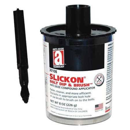 Hi-Temp Food Grade 31338 Bolt Dip and Brush Compound/lube,8Oz.