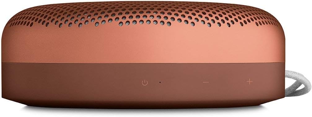 Bang & Olufsen Beoplay A1 Portable Bluetooth Speaker with Microphone - (Tangerine)(Renewed)