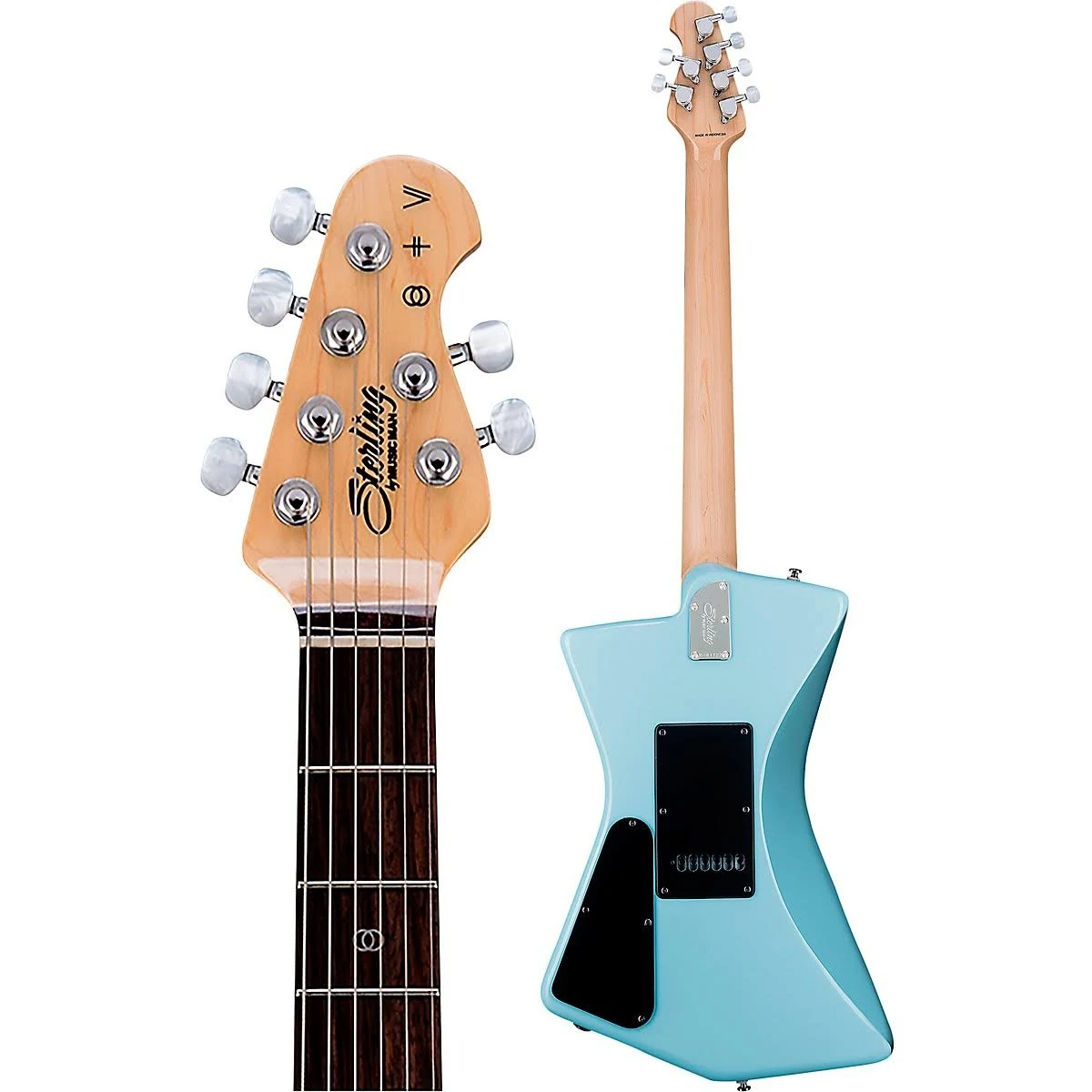 Sterling by Music Man St. Vincent HH Electric Guitar Daphne Blue