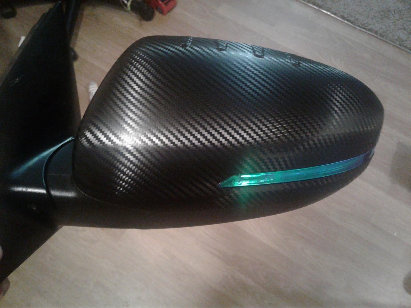 VViViD+ Premium Black Carbon Fiber Vinyl Wrap Film (100ft x 5ft)