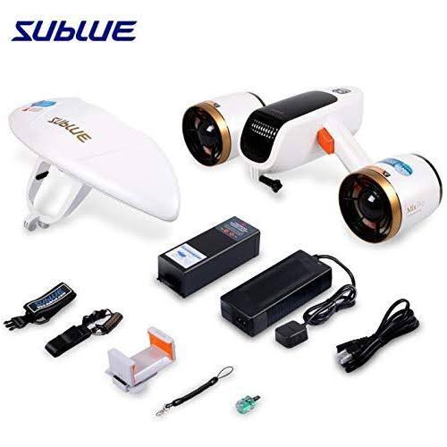 Sublue Whiteshark Mix Underwater Scooter Dual Motors, Action Camera Compatible, Water Sports Swimming Pool Scuba Diving for Kids