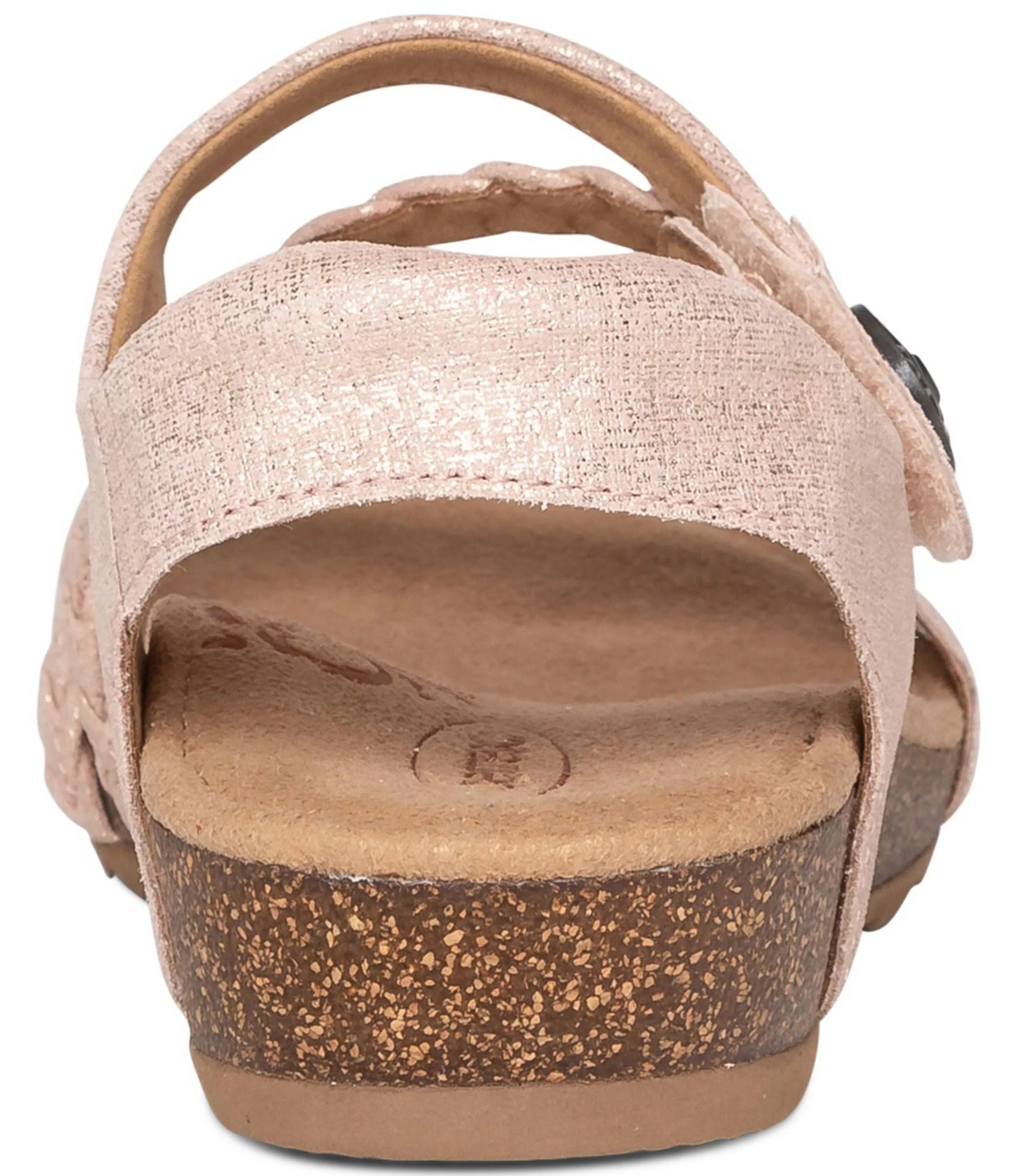 Aetrex Jillian Braided Quarter Strap Gold / 9