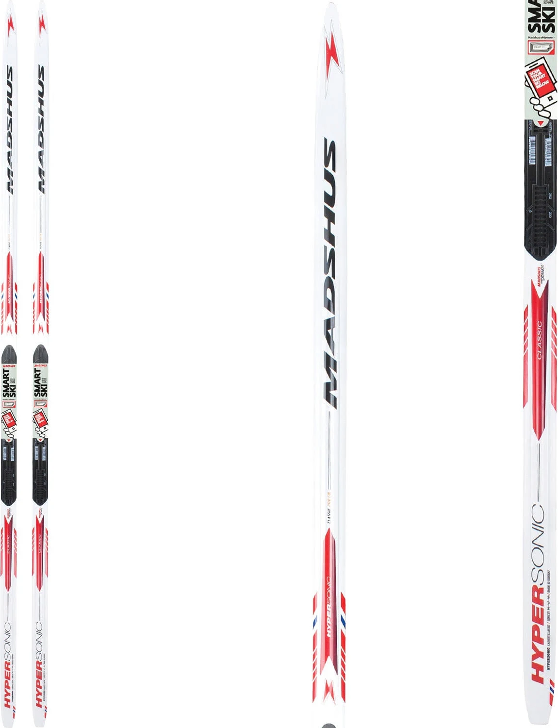 Madshus Hypersonic Carbon Classic XC Skis Mens