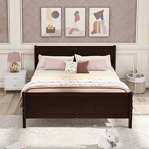 SOFTSEA Queen Size Murphy Bed, Folding Bed Frame with Drawers, Solid Wood Cabinet Bed Frame with USB Ports and Sockets, Foldable Space-Saving Murphy Bed, White
