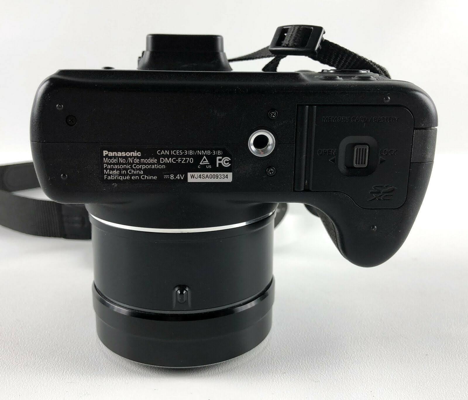 Panasonic Lumix Dmc-fz70 16.1MP Digital Camera - Has Issues * As-Is No Returns *