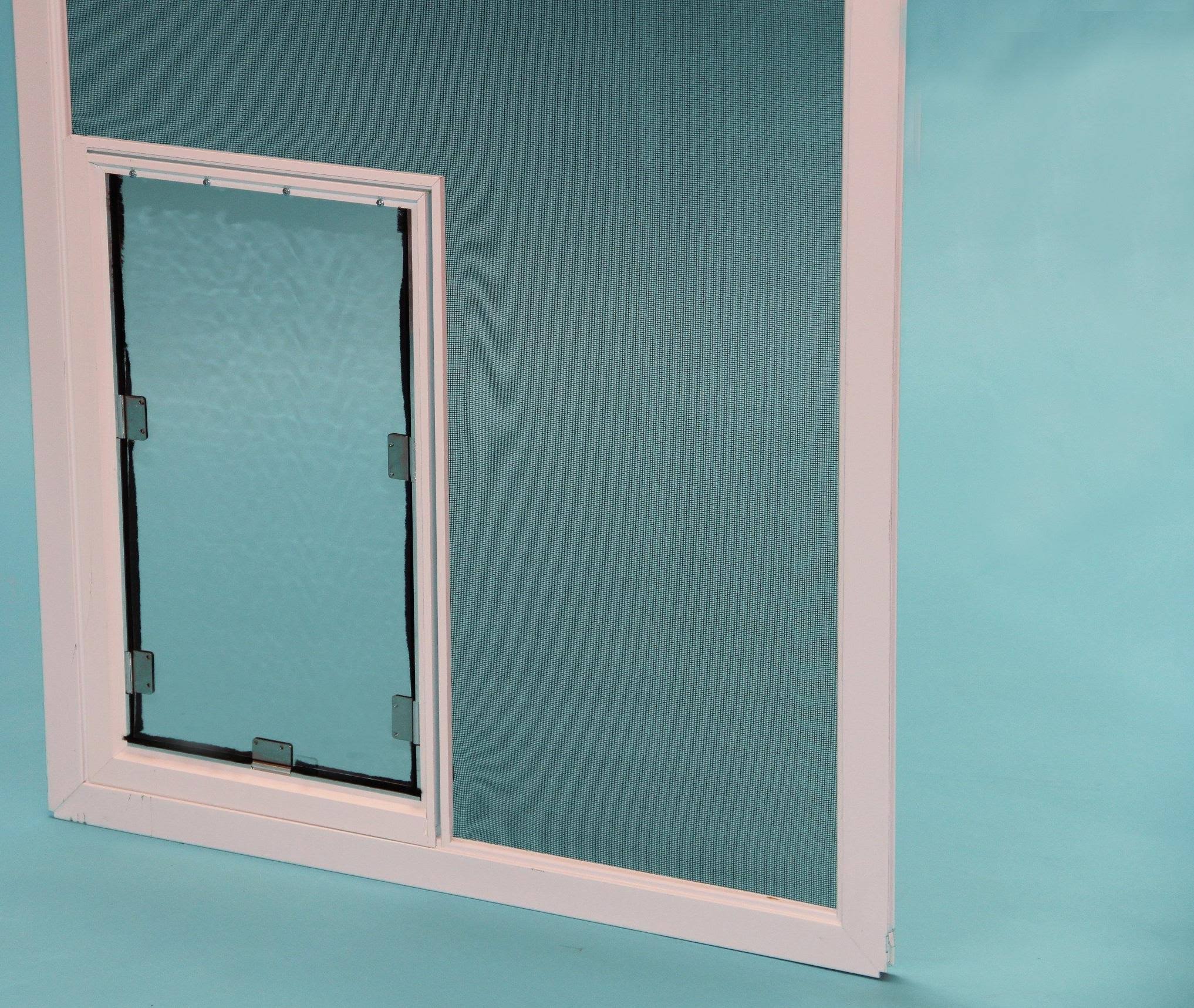 Hale Pet Door - Screen Mounted Cat u0026 Dog Door|HL-SCR01