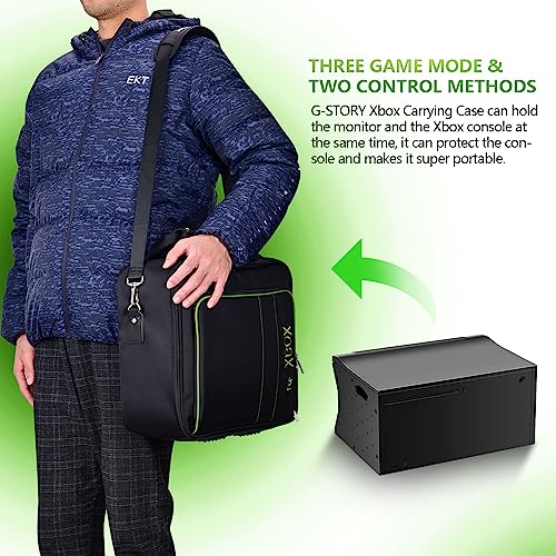 G-STORY 12.5‘’ Portable Monitor for Xbox Series X 4K Portable Gaming Monitor IPS Screen for Xbox Series S（not Included） with Two HDMI, HDR, Freesync Game Mode Travel