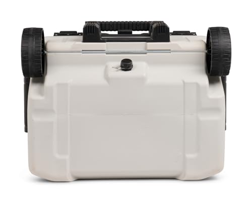 Igloo Trailmate 52Qt Wheeled Cooler, Insulated Hard Shell Ice Chest, Carbonite