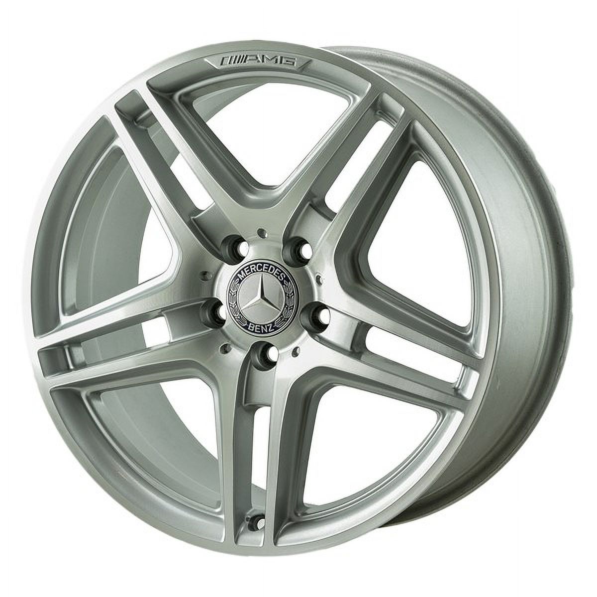 MERCEDES-BENZ C300 2008 - 2015 MACHINED SILVER Factory OEM Wheel Rim (Not Replicas)