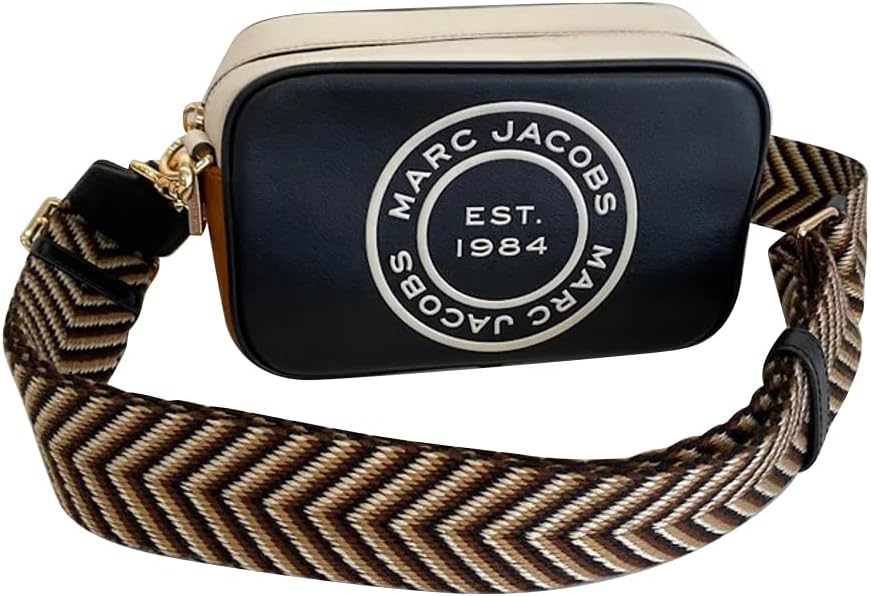 Marc Jacobs Flash Leather Crossbody Bag, Black/Brown Multi