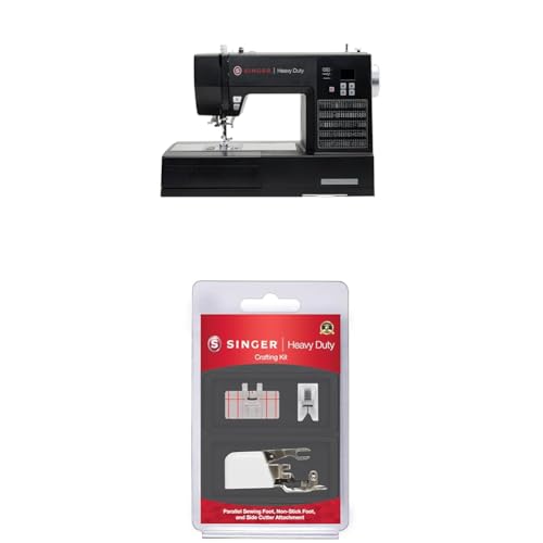 SINGER Heavy Duty 6620C Computerized Sewing Machine with Accessories | 215 Stitches, LCD Screen, Built-In Needle Threader | Easy Setup, Durable Metal Frame, Ideal for Clothes & Home Projects