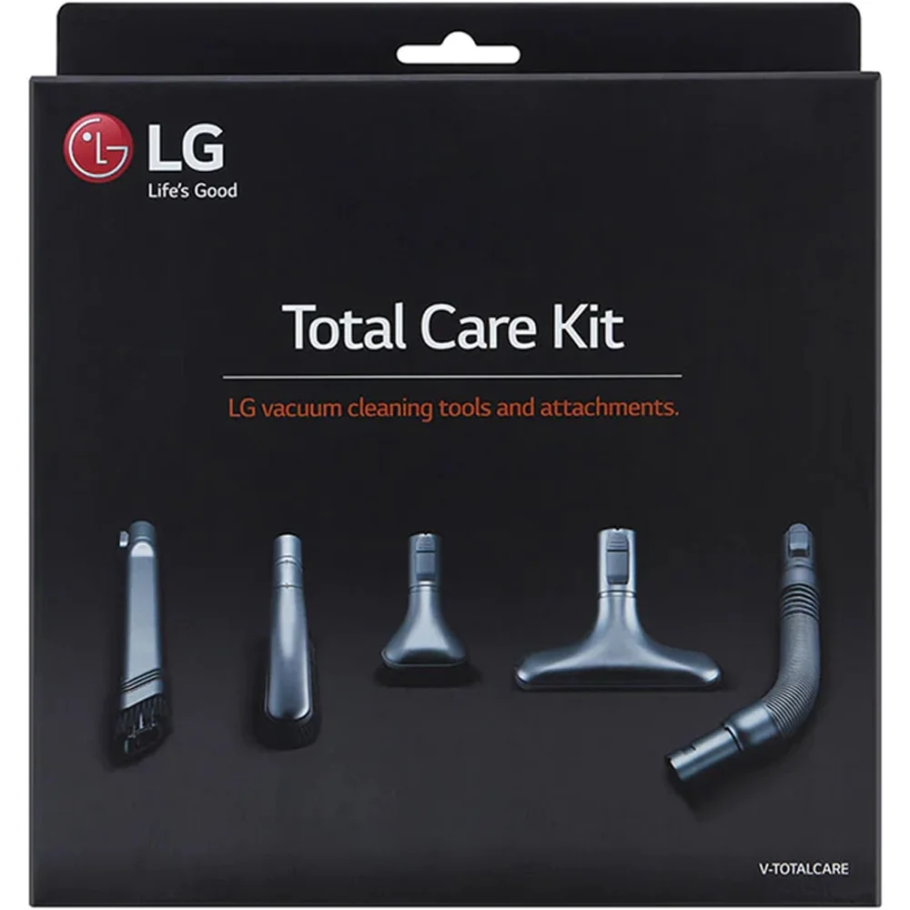 LG A913BM CordZero A9 Cordless Stick Vacuum, Black Bundle with LG V-Totalcare Vacuum Cleaning Tools and Attachments, Carpet