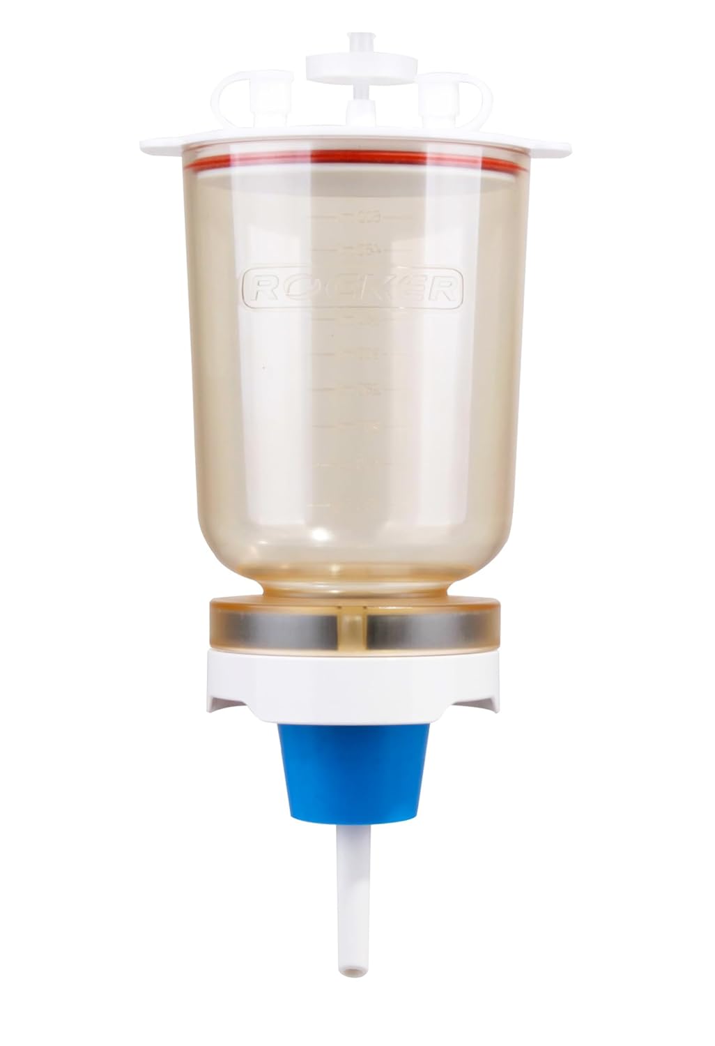 Rocker Scientific MF5 Laboratory Magnetic Filter Funnel with Lid Kit, PES, 500mL, 47mm