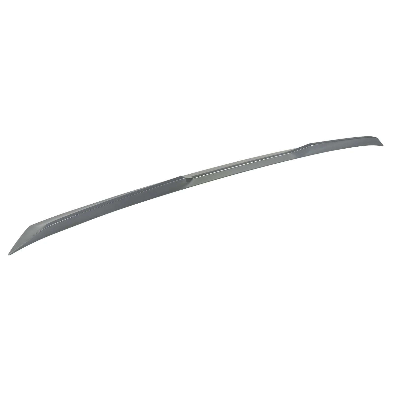 Ikon Motorsports Roof Spoiler Compatible With 2022-2023 Subaru BRZ Toyota GR86, Painted #P8Y Magnetite Gray/Pavement Metallic ABS Plastic V Style Rear Window Visor Spoiler Wing