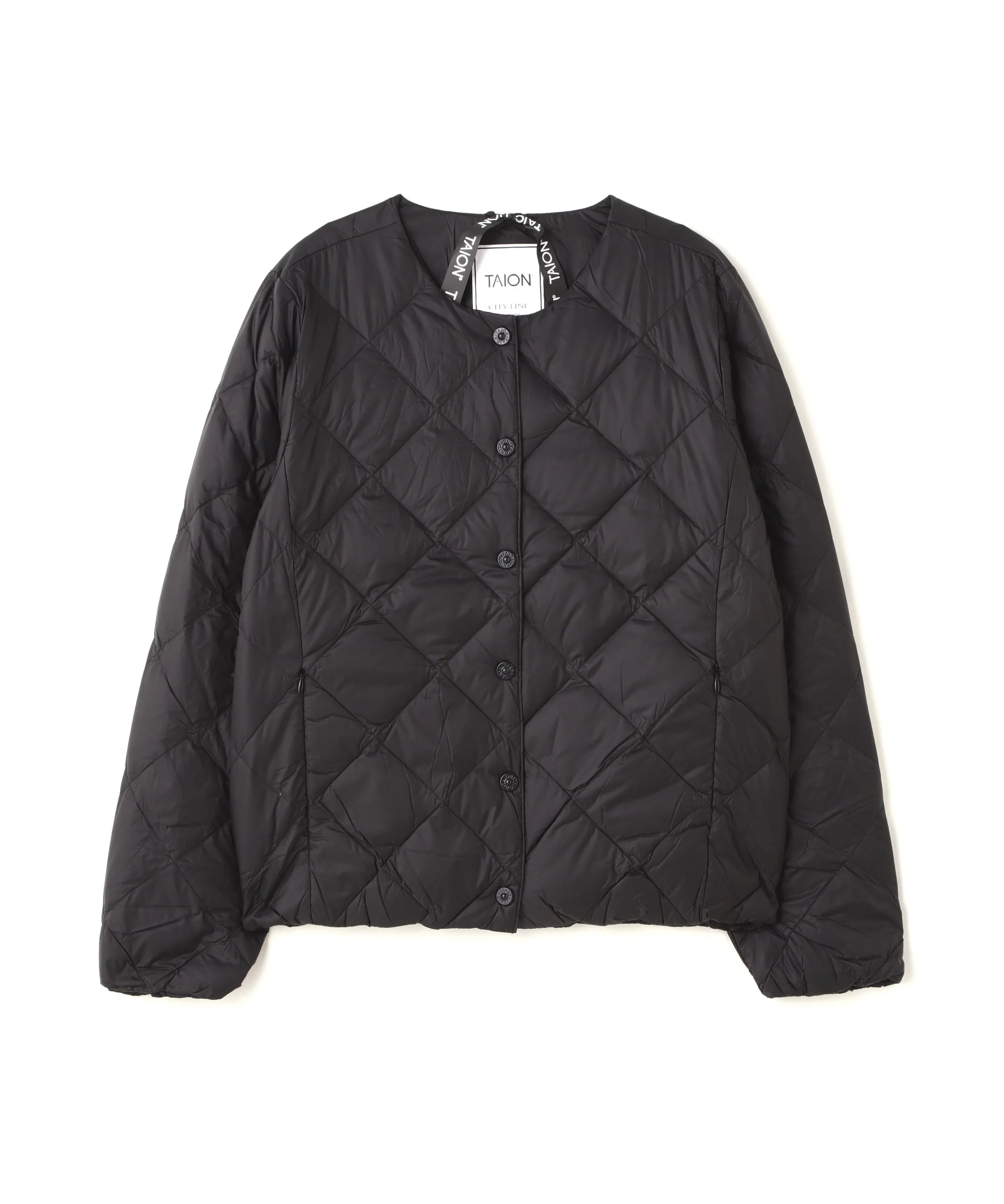 TAION/タイオン/TAION CITY CREW NECK DOWN JACKET