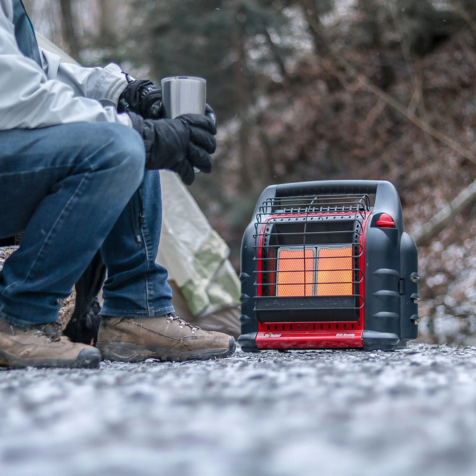 Mr. Heater Big Buddy Portable 18,000 BTU Propane Heater MH18B