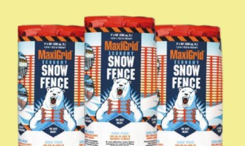 Tenax Snow Fence and Safety Net