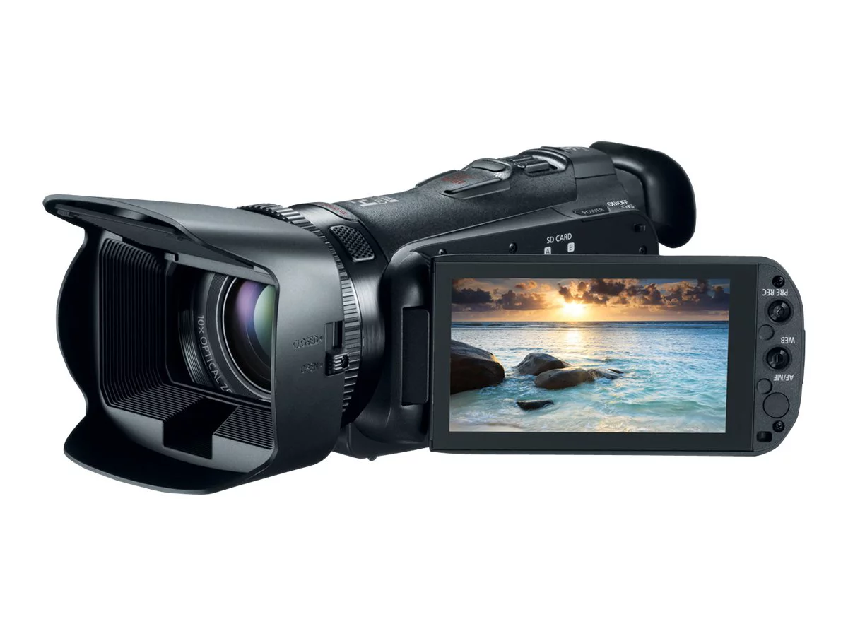 Canon VIXIA HF G20 - Camcorder - 1080p - 2.37 MP - 10x optical zoom - flash 32 GB - flash card